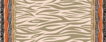 Tecido Estampado de Fio Flamê