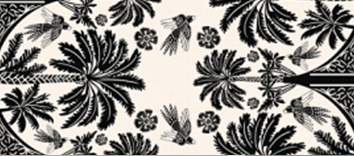 Tecido Estampado de Fio Flamê