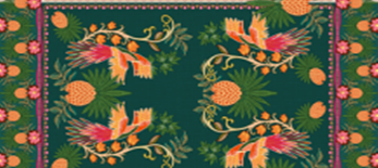 Tecido Crepe Estampado tipo Casca de Árvore