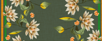 Tecido Estampado de Fio Flamê