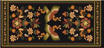 Tecido Estampado de Fio Flamê