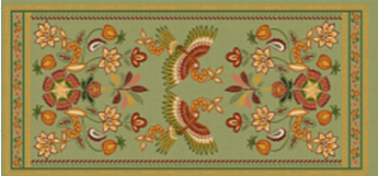 Tecido Estampado de Fio Flamê