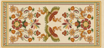 Tecido Estampado de Fio Flamê