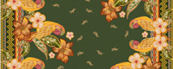 Tecido Estampado de Fio Flamê