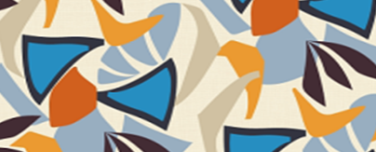 Tecido Estampado de Fio Flamê