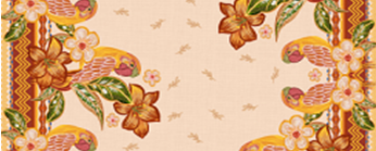 Tecido Estampado de Fio Flamê