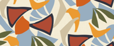 Tecido Estampado de Fio Flamê