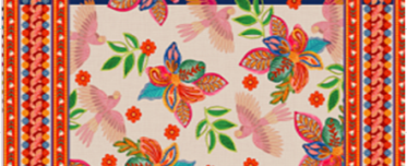 Tecido Crepe Estampado Tipo Casca de Árvore