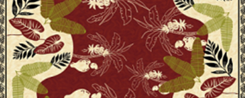 Tecido Estampado de Fio Flamê