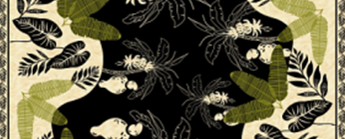 Tecido Estampado de Fio Flamê