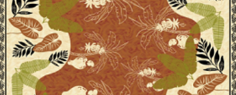 Tecido Estampado de Fio Flamê