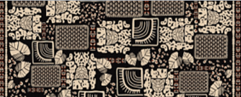 Tecido Estampado de Fio Flamê