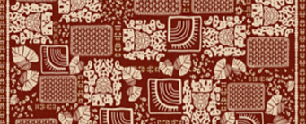 Tecido Estampado de Fio Flamê